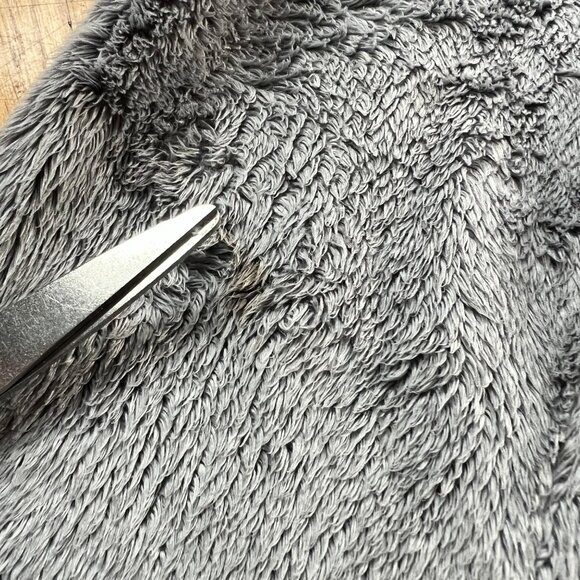 The North Face Size S Gray Osito Fleece Jacket - Picture 15 of 16